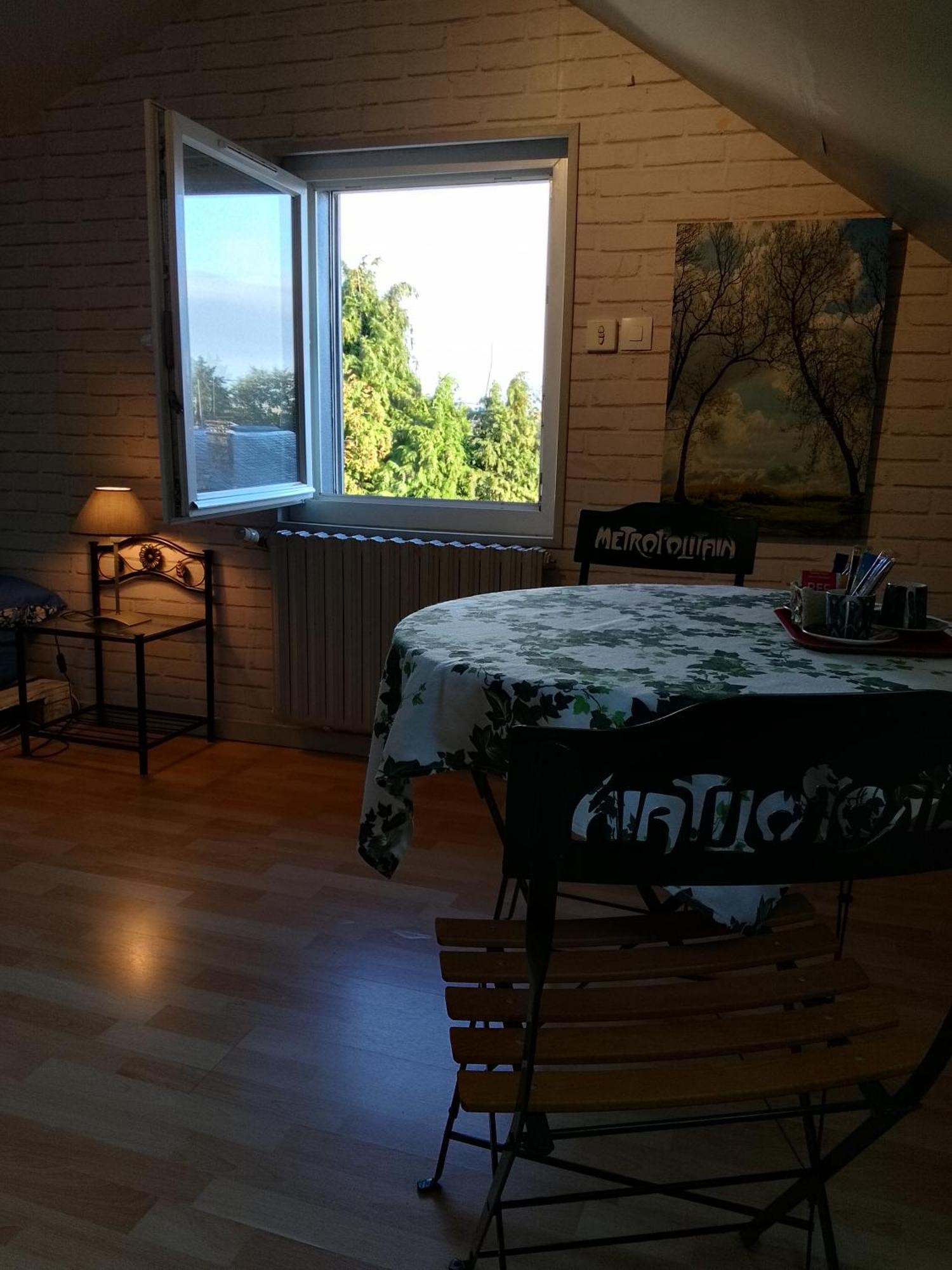 Appartamento La Tourterelle La Rivière-Saint-Sauveur Esterno foto